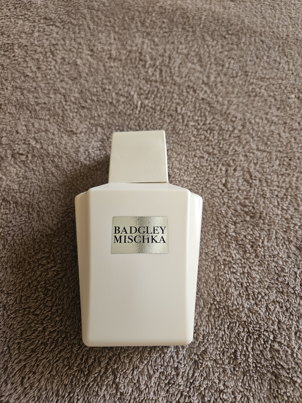 Badgley Mischka Cream Bath & Body Lotion Bottle